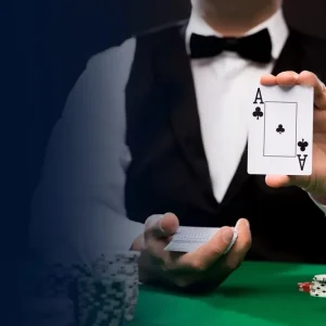 Chơi bài Hold'em Heads-Up: Một lá bài của Dealer